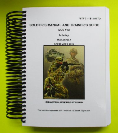 STP 7-11B1 Soldier's Manual - 2020 - BIG size - Click Image to Close